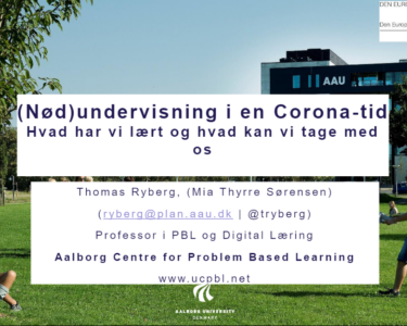 Thomas Ryberg - Nødundervisning i en Corona-tid - hvad kan vi tage med os
