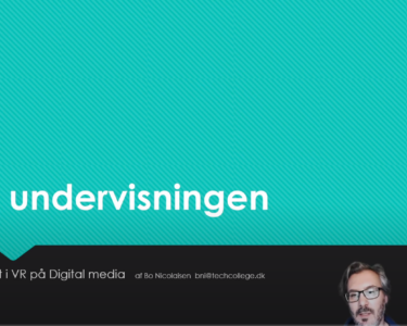 VR i undervisningen